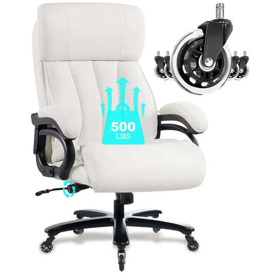 Big and Tall Office Chair 500lbs, Beigi