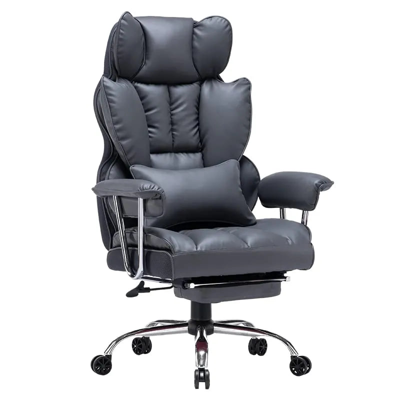 Big and Tall Office Chair 400lbs, Dark Grey