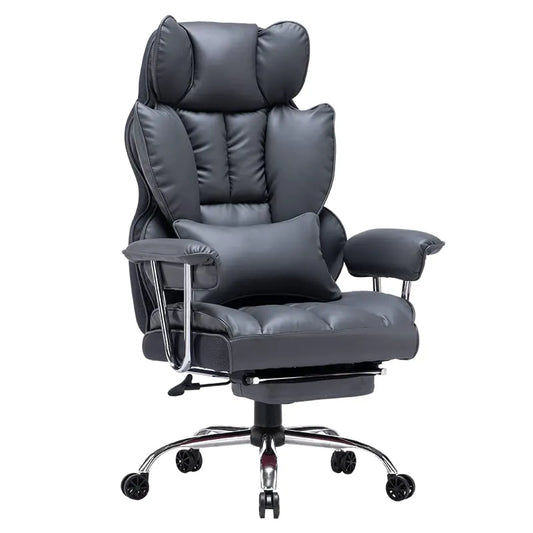Big and Tall Office Chair 400lbs, Dark Grey
