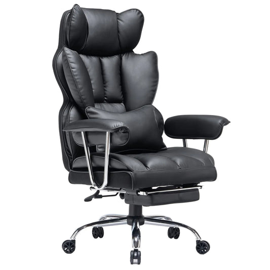 Big and Tall Office Chair 400lbs, Black