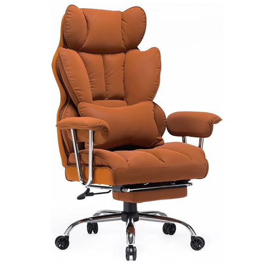 Big and Tall Office Chair 400lbs, Orange