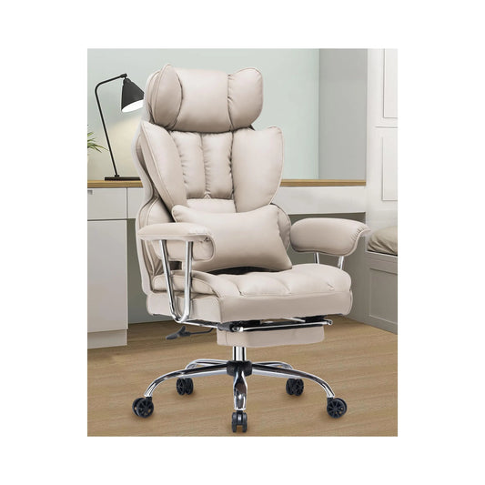 Big and Tall Office Chair 400lbs, Grey